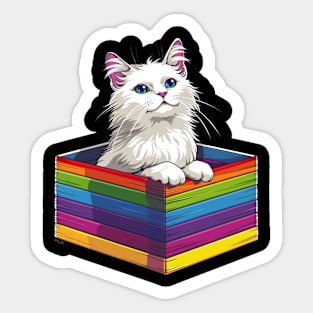 Cat LGBT Documentaries Sticker